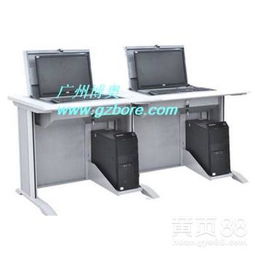 【博奧鋼制智能翻轉電腦桌,學校電教室鋼制翻轉顯示器電腦桌價格】-